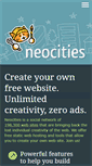 Mobile Screenshot of neocities.org
